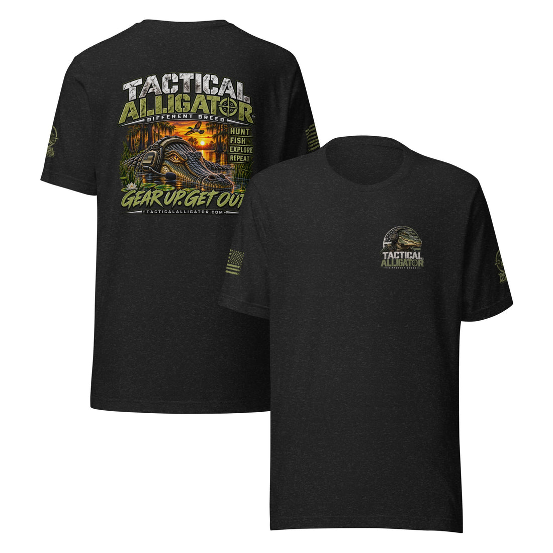 Different Breed Tee — Tactical Alligator