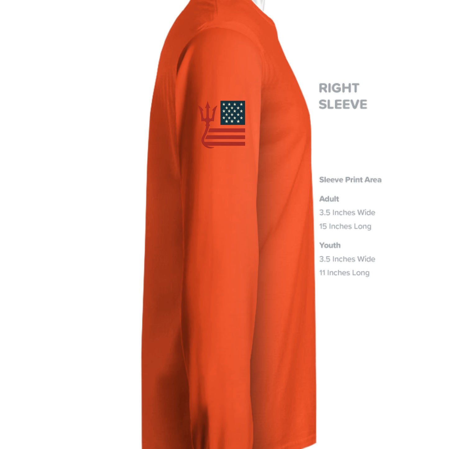 SPORT ORANGE - SLEEVE_RIGHT